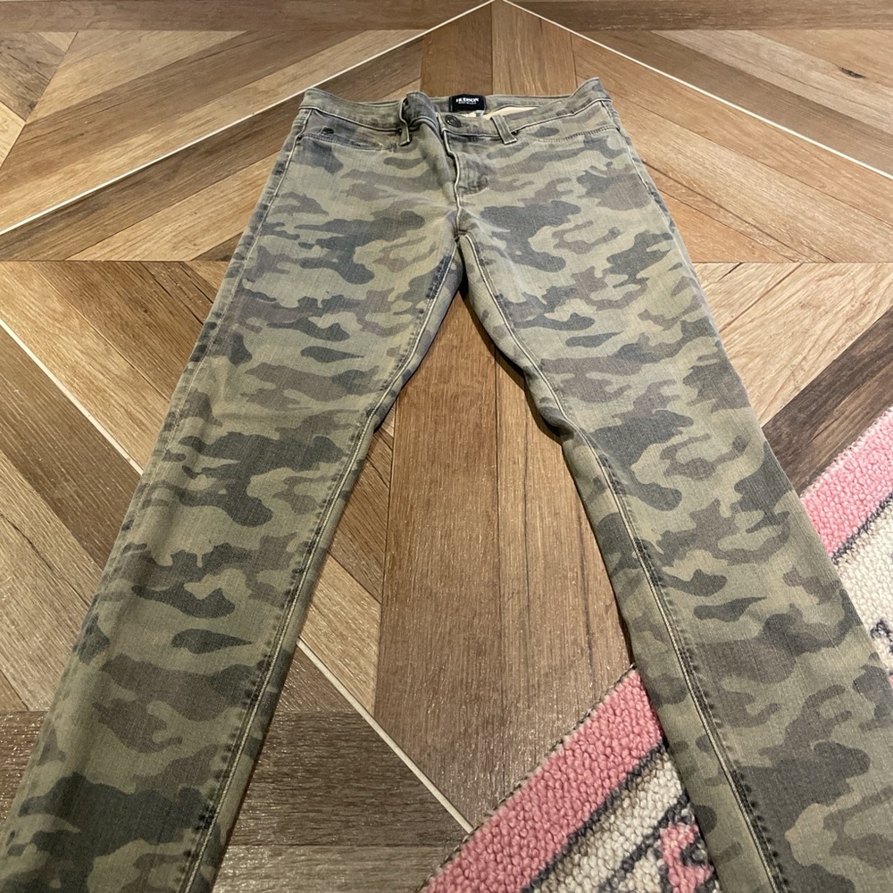 Camouflage Skinny Jeans